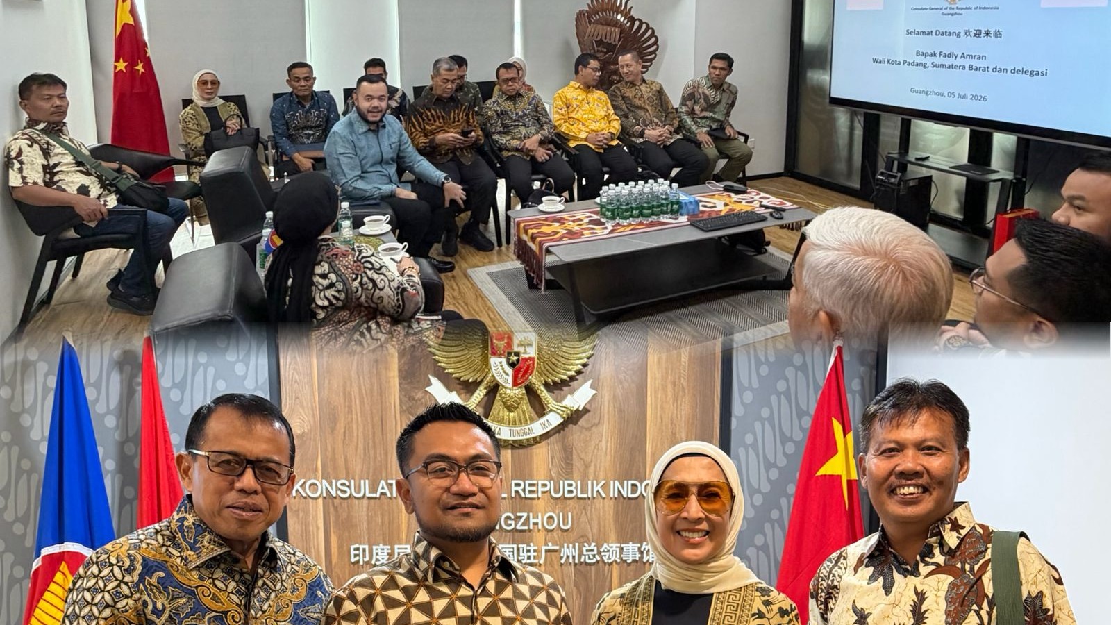 Universitas Bung Hatta Bersama Delegasi Pemerintah Kota Padang ke Tiongkok, Perkuat Kerja Sama Pendidikan Internasional 